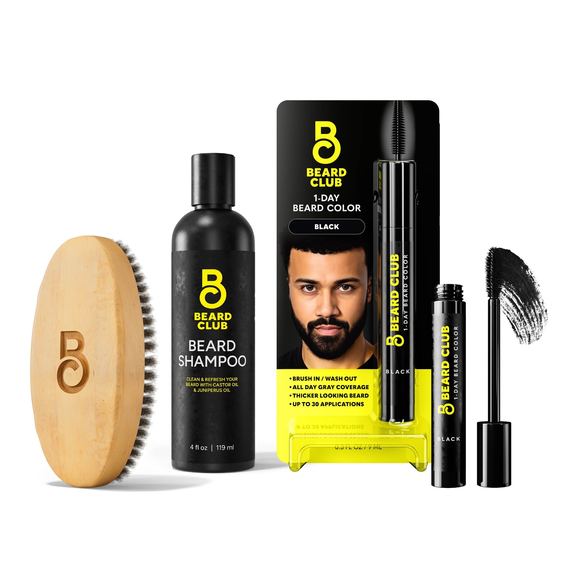 Beard Color Kit - Black