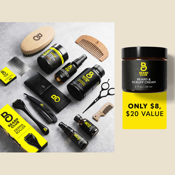 Ultimate Growth Kit + Beard Cream
